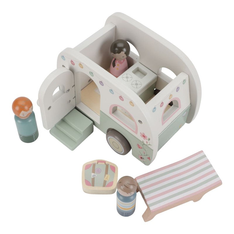 Set Coche y Caravana FSC- Little Dutch