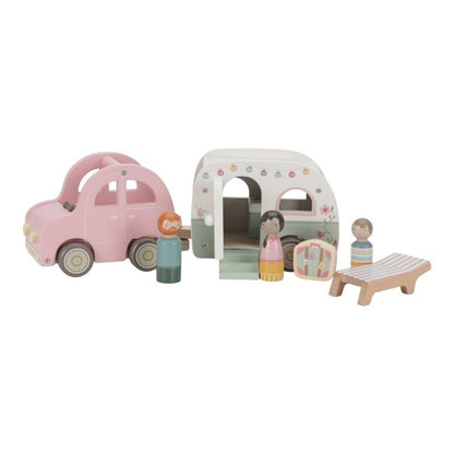 Set Coche y Caravana FSC- Little Dutch