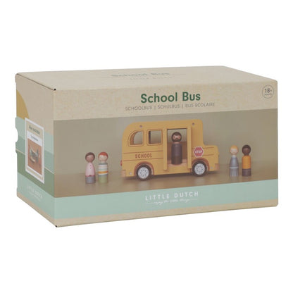 Bus Escolar con Muñecos FSC- Little Dutch