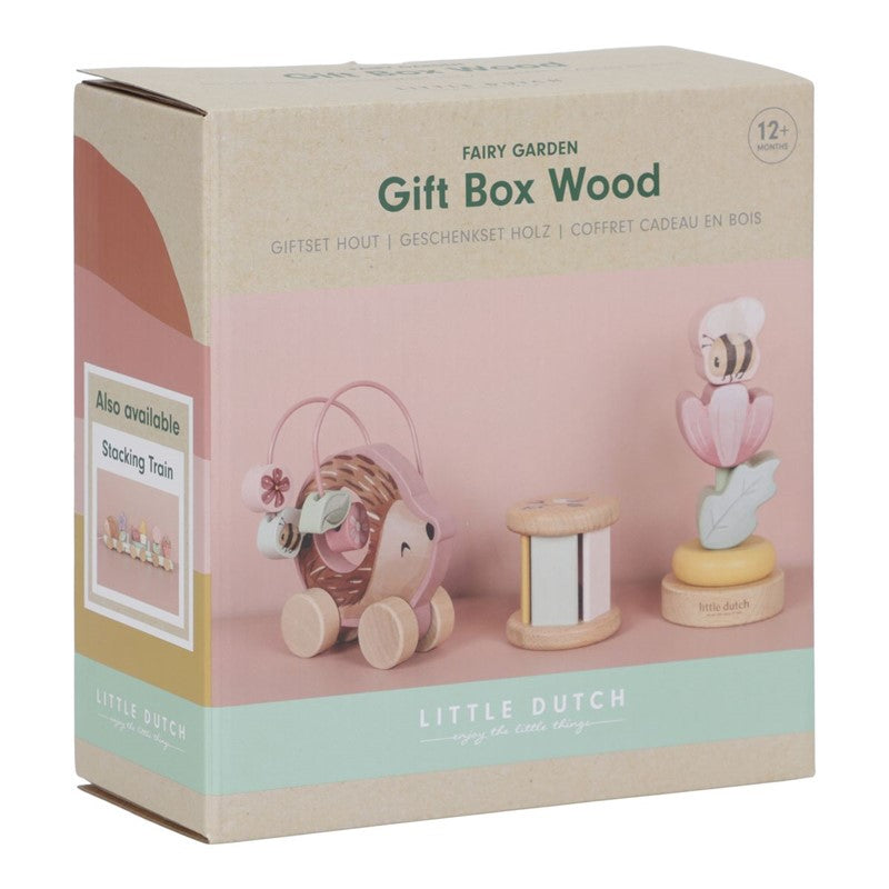 Caja regalo madera Fairy Garden - Little Dutch