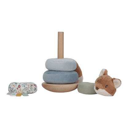 Anillos apilables blanditos, Forest Friends - Little Dutch