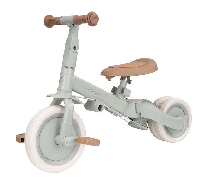 Triciclo con barra, Verde - Little Dutch