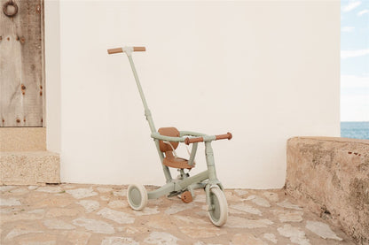 Triciclo con barra, Verde - Little Dutch