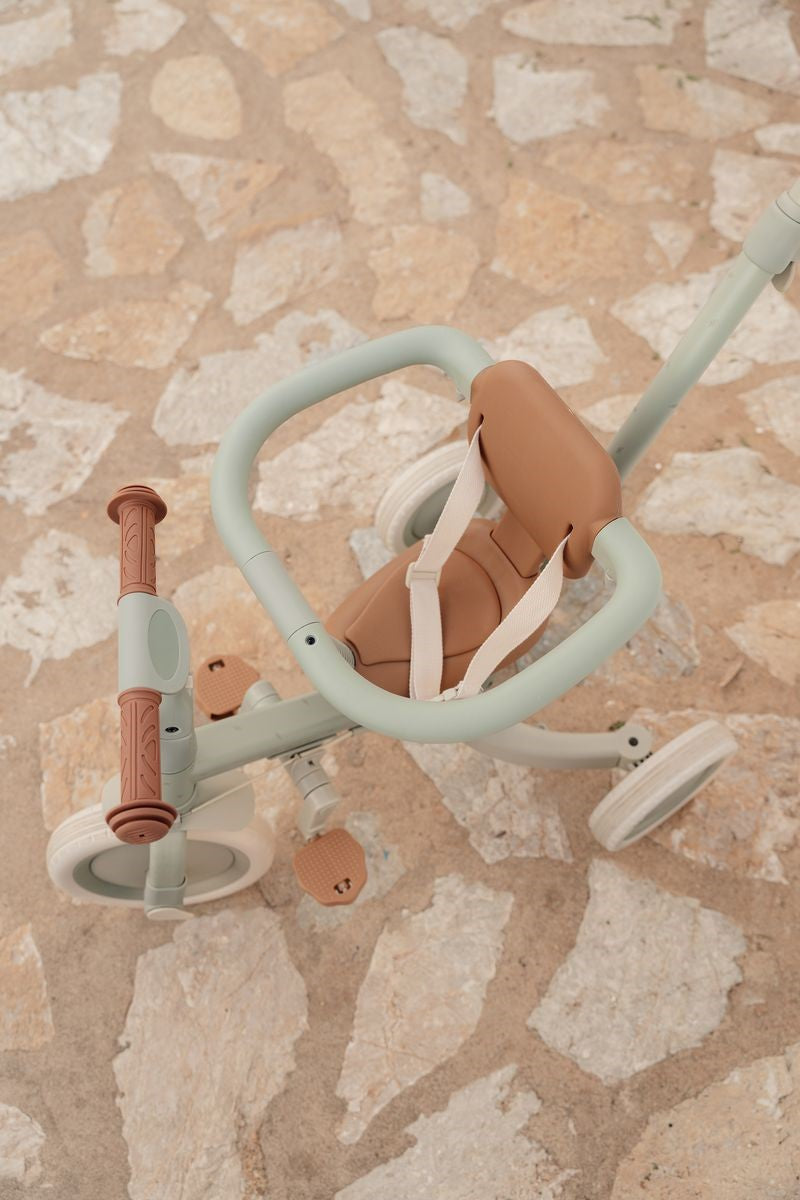 Triciclo con barra, Verde - Little Dutch