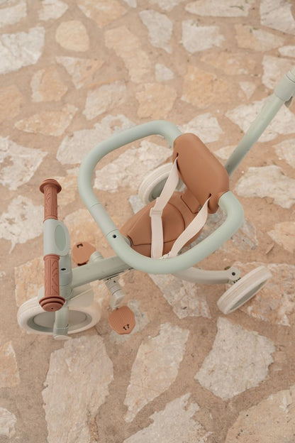 Triciclo con barra, Verde - Little Dutch