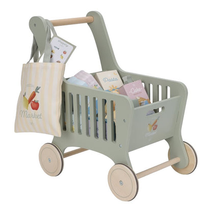 Carrito de la compra de madera - Little Dutch