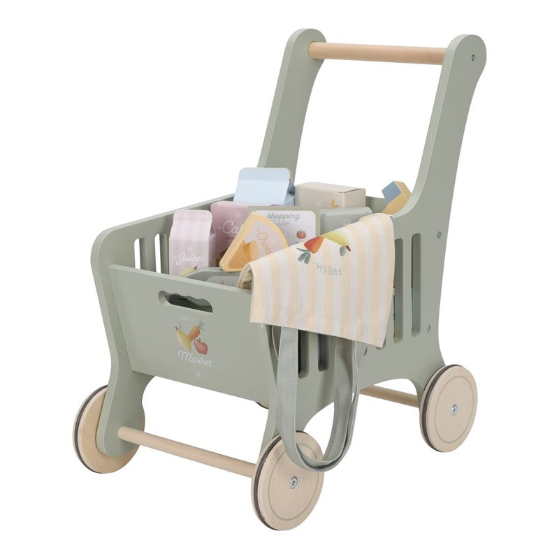 Carrito de la compra de madera - Little Dutch
