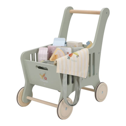 Carrito de la compra de madera - Little Dutch