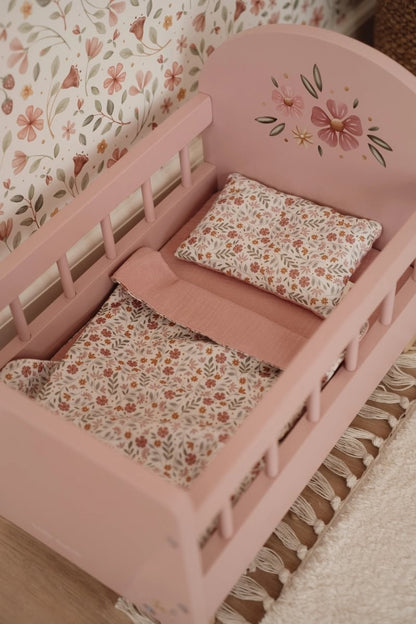 Cuna con textil de madera - Little Dutch