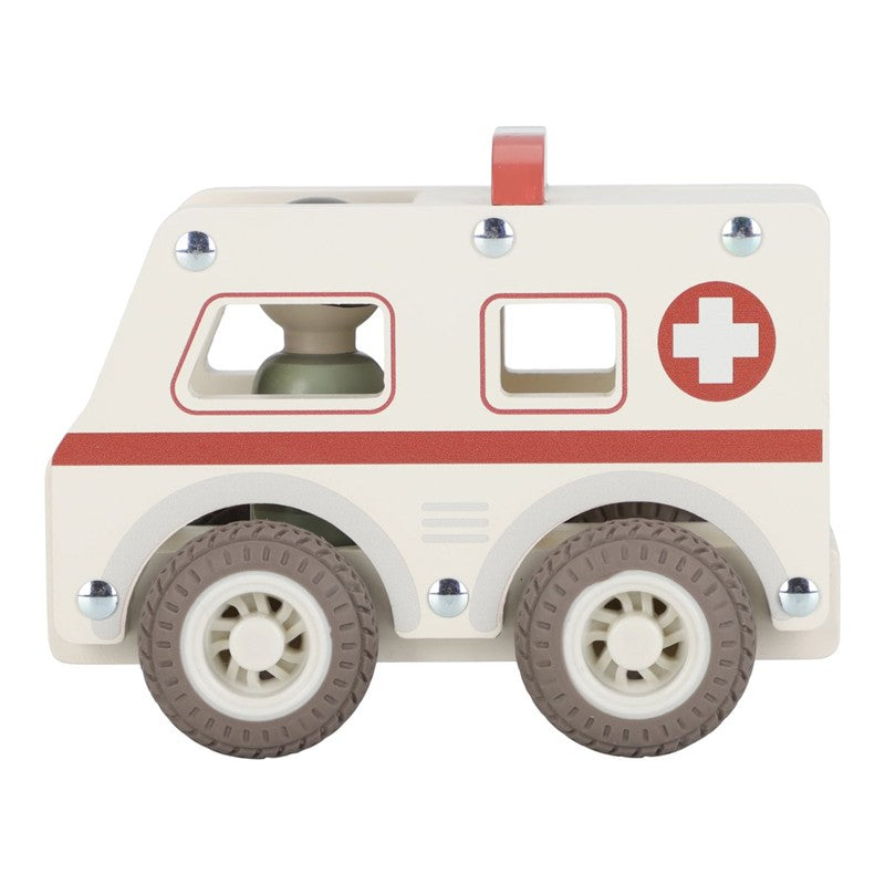 Ambulancia madera - Little Dutch
