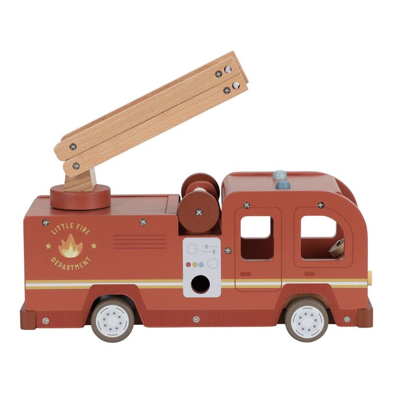 Set de bomberos con camión madera - Little Dutch