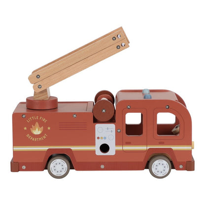 Set de bomberos con camión madera - Little Dutch
