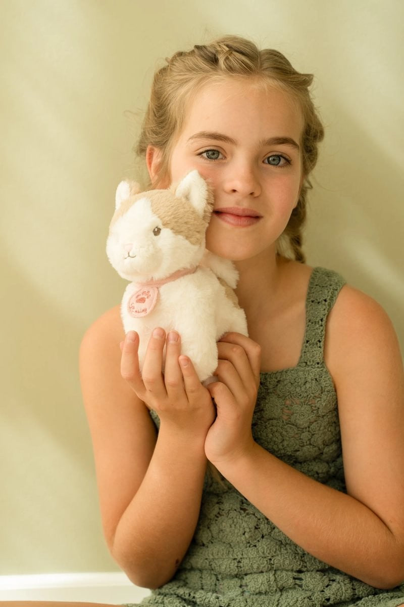 Gatito pelucho Marley con bolsa - Little Dutch