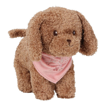 Perrito peluche Jackie con bolsa - Little Dutch