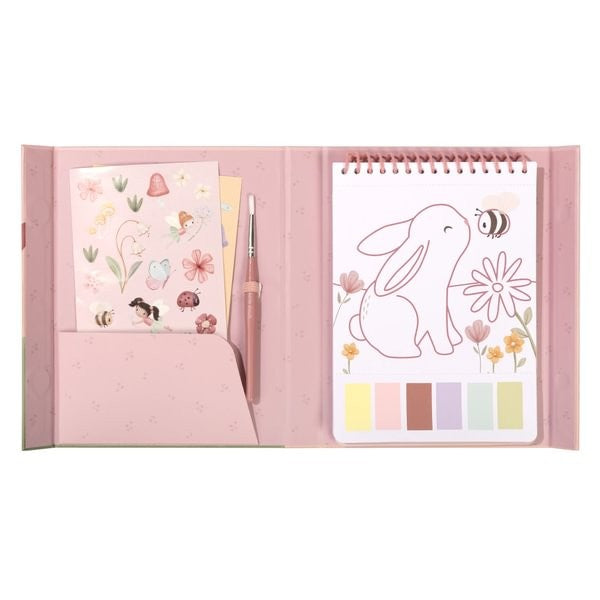 Set de pintura agua, Rosa Fairy - Little Dutch