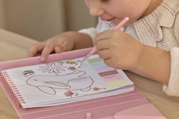Set de pintura agua, Rosa Fairy - Little Dutch