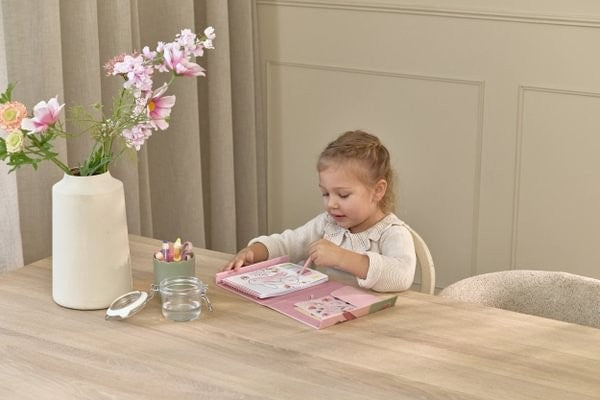 Set de pintura agua, Rosa Fairy - Little Dutch