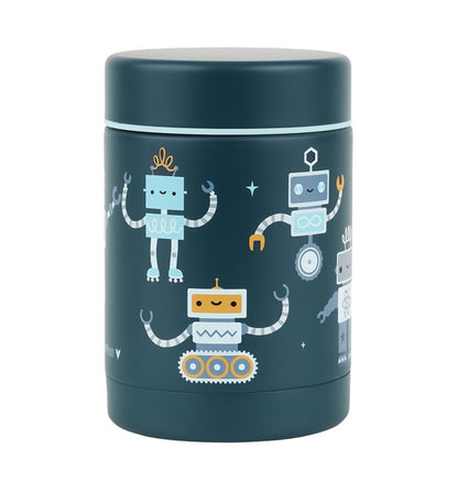 Termo isotérmico acero 300ml, Robots - A Little Lovely Company