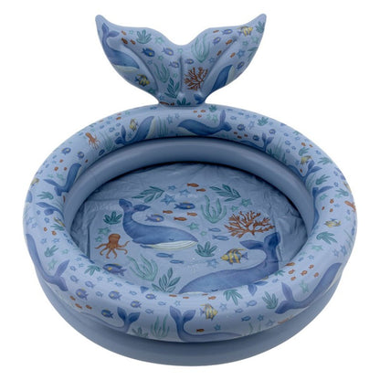 Piscina 80 cm, Océano cola de ballena - Little Dutch