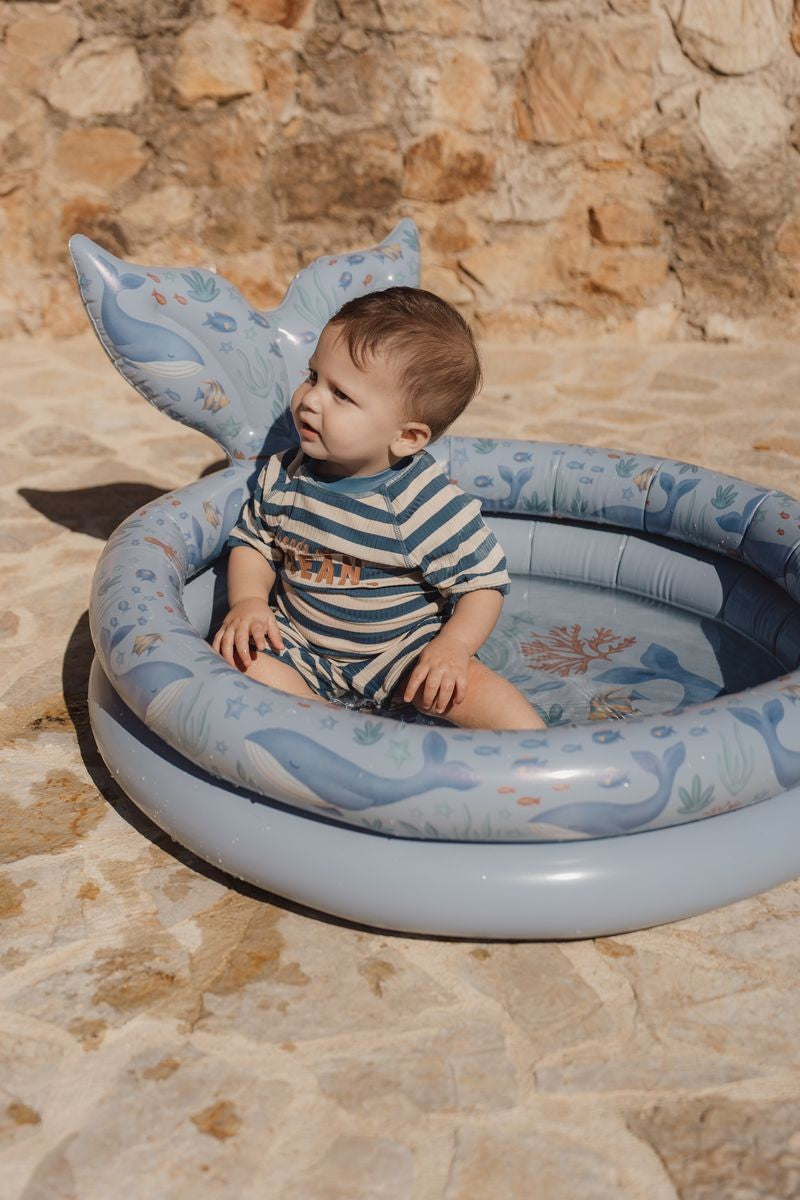 Piscina 80 cm, Océano cola de ballena - Little Dutch