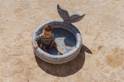Piscina 80 cm, Océano cola de ballena - Little Dutch