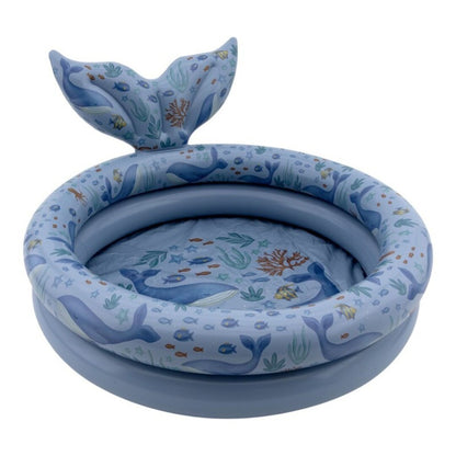 Piscina 80 cm, Océano cola de ballena - Little Dutch