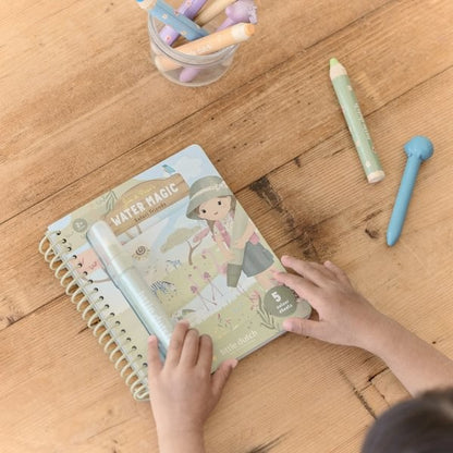 Libro mágico agua, Rosa Safari - Little Dutch