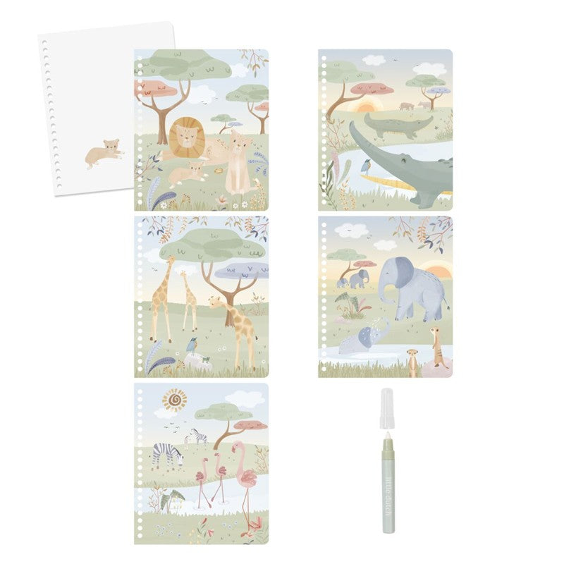 Libro mágico agua, Jim Safari - Little Dutch