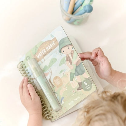 Libro mágico agua, Jim Safari - Little Dutch