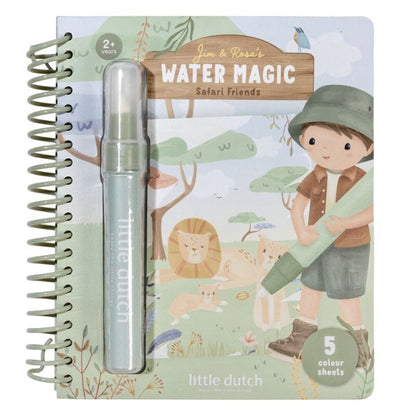 Libro mágico agua, Jim Safari - Little Dutch