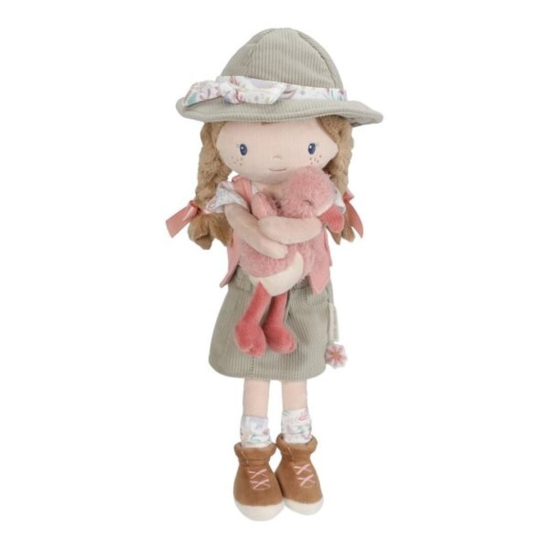 Rosa exploradora, muñeca blandita - Little Dutch