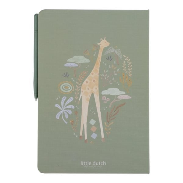 Tablet de dibujo Verde Safari Friends - Little Dutch