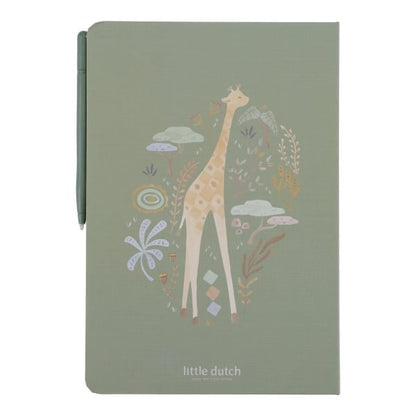 Tablet de dibujo Verde Safari Friends - Little Dutch