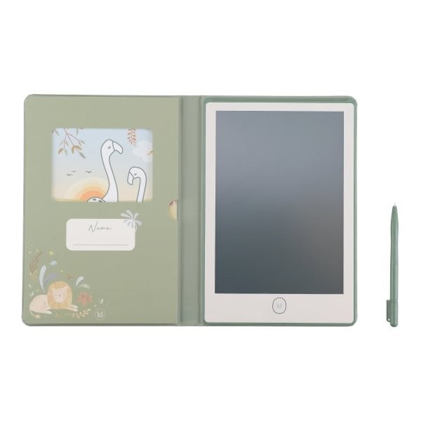 Tablet de dibujo Verde Safari Friends - Little Dutch
