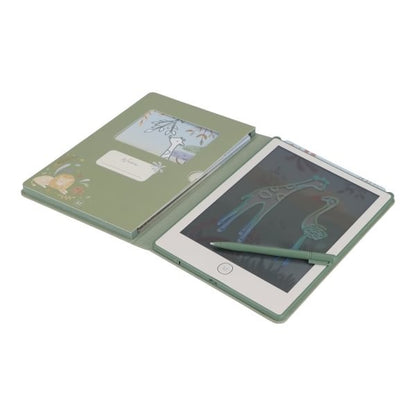 Tablet de dibujo Verde Safari Friends - Little Dutch