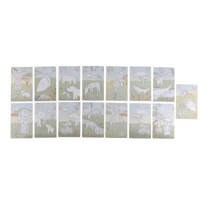 Tablet de dibujo Verde Safari Friends - Little Dutch