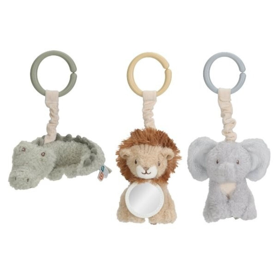 Juguetes colgantes anillas, Safari - Little Dutch