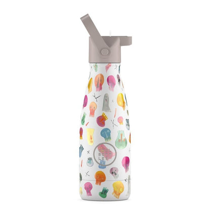 Botella de agua Crazy Skulls 260ml - Cool Bottles