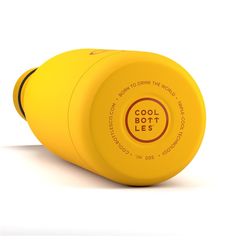 Botella de agua Vivid Yellow 500ml  - Cool Bottles
