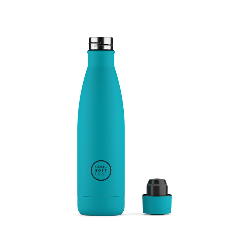 Botella de agua Vivid Turquoise 500ml  - Cool Bottles