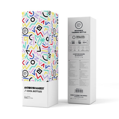 Botella de agua Antonyo Marest, Allegra 500ml - Cool Bottles