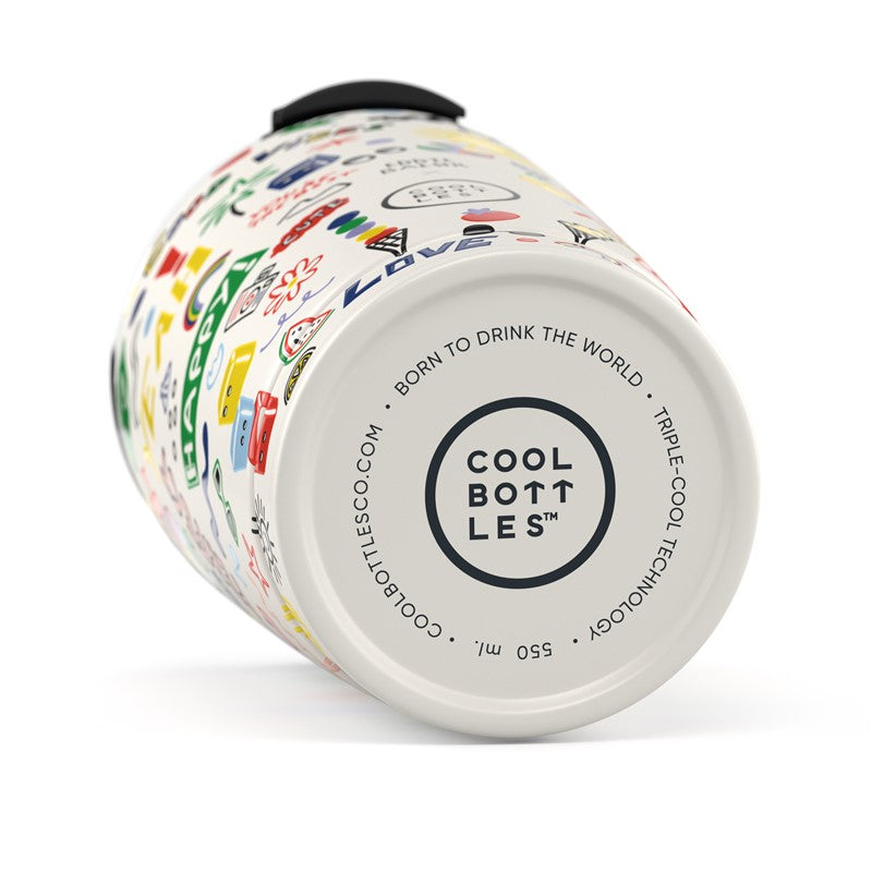 Vaso térmico Eddie Baehr Good Vibes 550ml - Cool Bottles