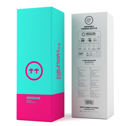 Botella de agua Sport Brisbane 950ml - Cool Bottles