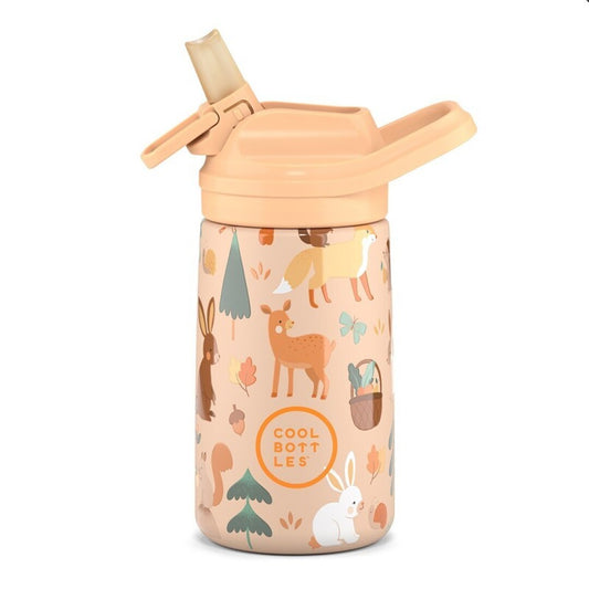 Botella de agua Woodland Buddies 350ml - Cool Bottles