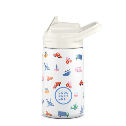Botella de agua Little Wheels 350ml - Cool Bottles