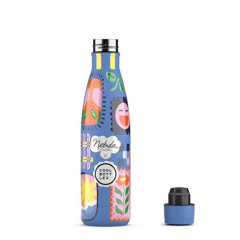 Botella de agua Nebula, Patch Zone 500ml  - Cool Bottles