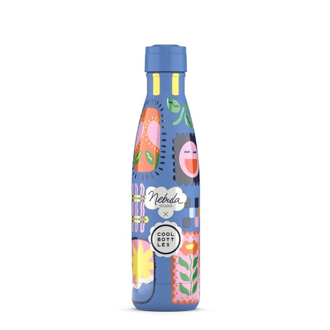 Botella de agua Nebula, Patch Zone 500ml  - Cool Bottles