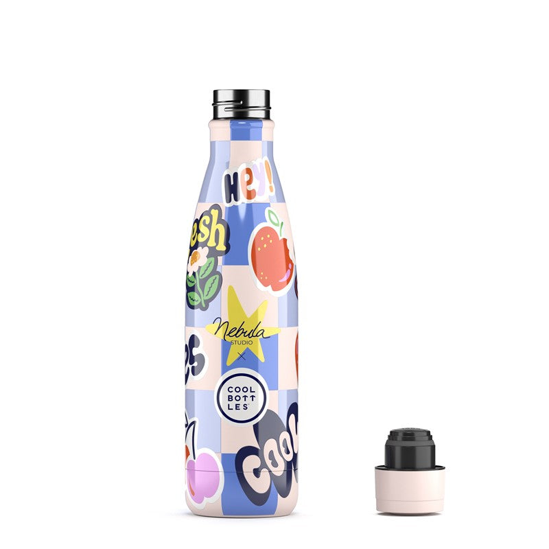 Botella de agua Nebula, Sticker Fever 500ml  - Cool Bottles