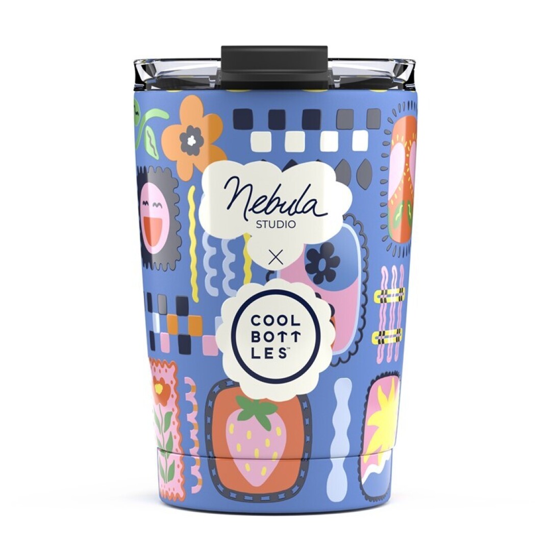 Vaso térmico Nebula, Patch Zone 330ml - Cool Bottles