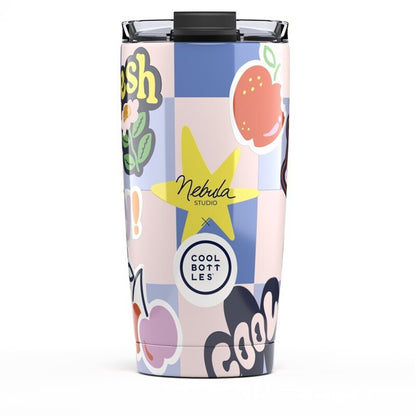 Vaso térmico Nebula, Sticker Fever 550ml - Cool Bottles